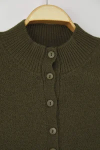 TRENDYOLMİLLA Wardrobe Essentials Khaki Soft textured Knitwear Sweater | - Image 6