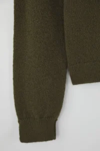 TRENDYOLMİLLA Wardrobe Essentials Khaki Soft textured Knitwear Sweater | - Image 7