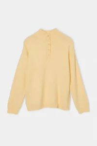 TRENDYOLMİLLA Yellow Wardrobe Essentials Soft textured Knitwear Sweater - Image 7