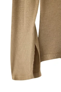 TRENDYOLMİLLA Mink V-neck Basic Knitwear Sweater | - Image 6
