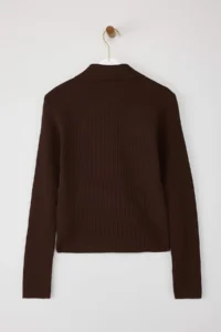 TRENDYOLMİLLA Brown-Red 2 Sets Basic Short/Crop 2 Sets Paket Knitwear Cardigan-Sweater - Image 13