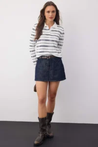 TRENDYOLMİLLA Wardrobe Essentials Ecru Premium Thread Knitwear Sweater | - Image 2