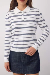 TRENDYOLMİLLA Wardrobe Essentials Ecru Premium Thread Knitwear Sweater | - Image 3