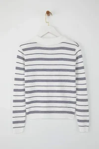 TRENDYOLMİLLA Wardrobe Essentials Ecru Premium Thread Knitwear Sweater | - Image 6