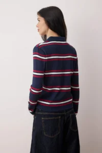 TRENDYOLMİLLA Wardrobe Essentials NAVY BLUE Premium Thread Knitwear Sweater | - Image 4