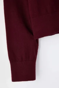 TRENDYOLMİLLA Special Collection Burgundy Premium Thread/Special Thread Trend Knitwear Sweater - Image 7