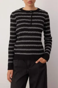 TRENDYOLMİLLA Black-Ecru*001 Crew Neck 2 Sets Knitwear Sweater - Image 6