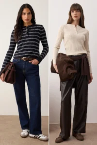 TRENDYOLMİLLA NAVY BLUE-Stone Crew Neck 2 Sets Knitwear Sweater