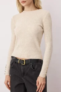 TRENDYOLMİLLA Black-Stone Crew Neck Hair Knitting 2 Sets Paket Knitwear Sweater - Image 3