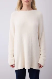 TRENDYOLMİLLA Stone Wide Pattern Soft textured Knitwear Sweater - Image 3