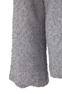 TRENDYOLMİLLA Anthracite textured Carmen Collar Knitwear Sweater - Image 7