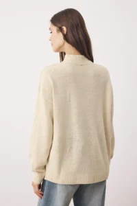 TRENDYOLMİLLA Stone-Brown Basic 2 Sets Paket Knitwear Sweater - Image 4