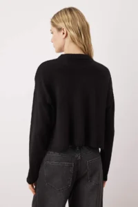 TRENDYOLMİLLA Ecru-Black 2 Sets Basic Paketli Knitwear Sweater - Image 7