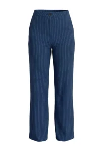 TRENDYOLMİLLA NAVY BLUE Striped Vest PantolonDokuma Bottom - Top Set - Image 10