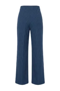 TRENDYOLMİLLA NAVY BLUE Striped Vest PantolonDokuma Bottom - Top Set - Image 9
