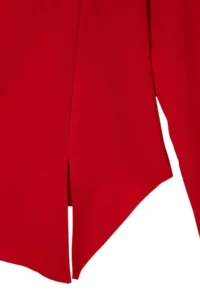 TRENDYOLMİLLA Red eyelet Detailed Weaving Blouse - Image 5
