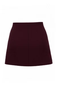 TRENDYOLMİLLA petite Burgundy Mini Shorts Skirt - Image 7