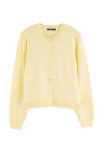 TRENDYOLMİLLA Wardrobe Essentials Yellow Knitwear Blouse- Cardigan Set - Image 6