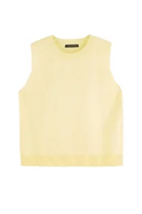 TRENDYOLMİLLA Wardrobe Essentials Yellow Knitwear Blouse- Cardigan Set - Image 8