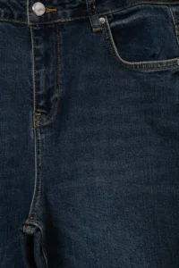 TRENDYOLMİLLA DARK BLUE Less Flexible High Waist Wide Leg Wide Leg jeans - Image 6