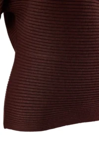 TRENDYOLMİLLA Plum Soft textured Fitted/Bluzan Knitwear Sweater - Image 6