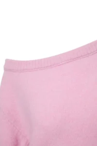 TRENDYOLMİLLA Wardrobe Essentials PINK Soft textured Boat Neck Knitwear Sweater - Image 7
