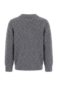 TRENDYOLMİLLA Wardrobe Essenstials Anthracite Soft textured Special Quality Wide Pattern Knitwear Sweater - Image 2
