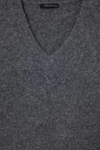 TRENDYOLMİLLA Wardrobe Essenstials Anthracite Soft textured Special Quality Wide Pattern Knitwear Sweater - Image 3