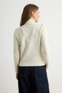 TRENDYOLMİLLA Stone Pul sequined High Neck Knitwear Sweater - Image 5