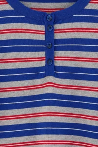 TRENDYOLMİLLA Ecru Double Sleeve Detailed Striped Knitwear Sweater - Image 8