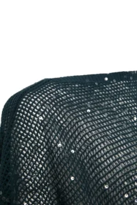 TRENDYOLMİLLA Petrol Pul Sequin embroidered Knitwear Sweater - Image 5