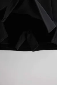 TRENDYOLMİLLA Black Slit Detailed Inside OF shorts Skirt Knitting Shorts & Bermuda - Image 6