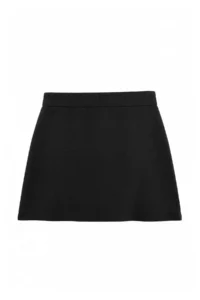 TRENDYOLMİLLA Black Slit Detailed Inside OF shorts Skirt Knitting Shorts & Bermuda - Image 7