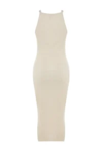 TRENDYOLMİLLA Stone Midi Basic Cardigan Dress - Image 5
