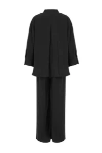 TRENDYOLMİLLA Black Blouse Pants Modal Bottom - Top Set - Image 7