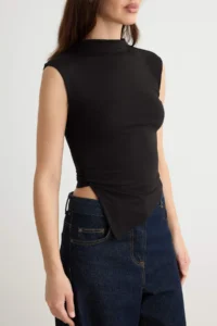 TRENDYOLMİLLA Black-Ecru-Burgundy 3 Sets Pack Fitted High Neck Knitting Blouse - Image 6