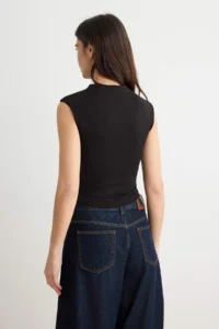 TRENDYOLMİLLA Black-Ecru-Burgundy 3 Sets Pack Fitted High Neck Knitting Blouse - Image 7