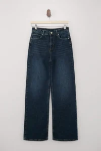 TRENDYOLMİLLA Premium DARK BLUE More Sustainable High Waist Less Flexible Wide Leg Wide Leg jeans - Image 5