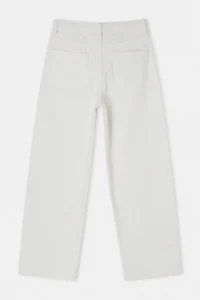 TRENDYOLMİLLA WHITE High Waist 100% Cotton barrel jeans - Image 10
