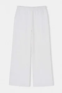 TRENDYOLMİLLA WHITE High Waist Wide Leg Tencel Blended jeans - Image 6