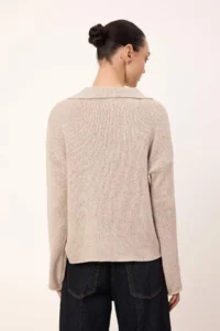 TRENDYOLMİLLA Wardrobe Essentials Mink Wide Pattern Blouse Look Knitwear Sweater - Image 4