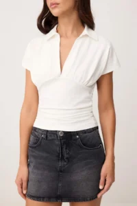 TRENDYOLMİLLA Black Az Flexible Mini DENIM Shorts Skirt - Image 9