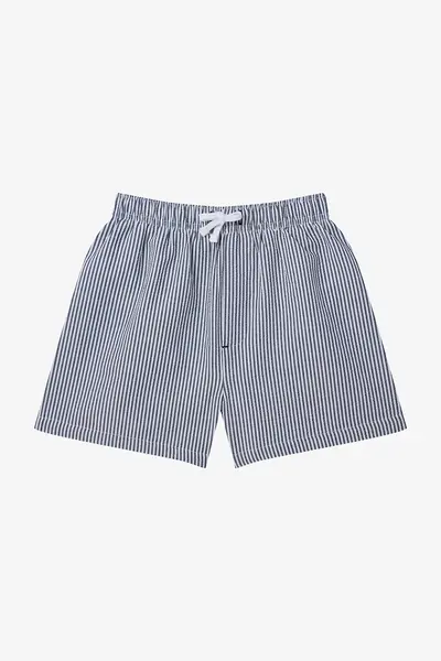 Penti Boys' Miro Navy Striped Binding Detailed Shorts