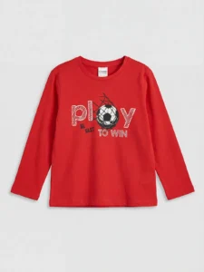 LC Waikiki Red LCW KidsPrinted Boys' Pajamas Set - Image 3