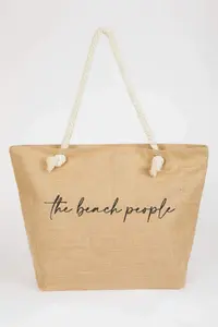 DeFacto Women Wicker Beach Bag