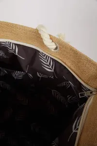 DeFacto Women Wicker Beach Bag - Image 6