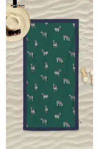 Marte Home Zebra Beach Towel - Image 3