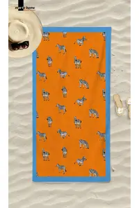 Marte Home Zebra Beach Towel - Image 3