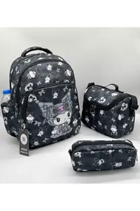 Bevitton Backpack Primary School Bag Set of 3 Girls Primary School Bag Character Pattern - Image 2