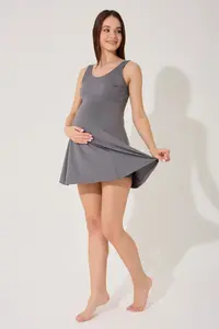 myfirstsea Maternity Women OF shorts One Piece Swimsuit Lycra - Image 4